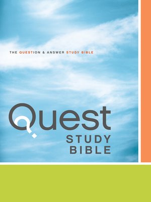 cover image of NIV Quest Study Bible
